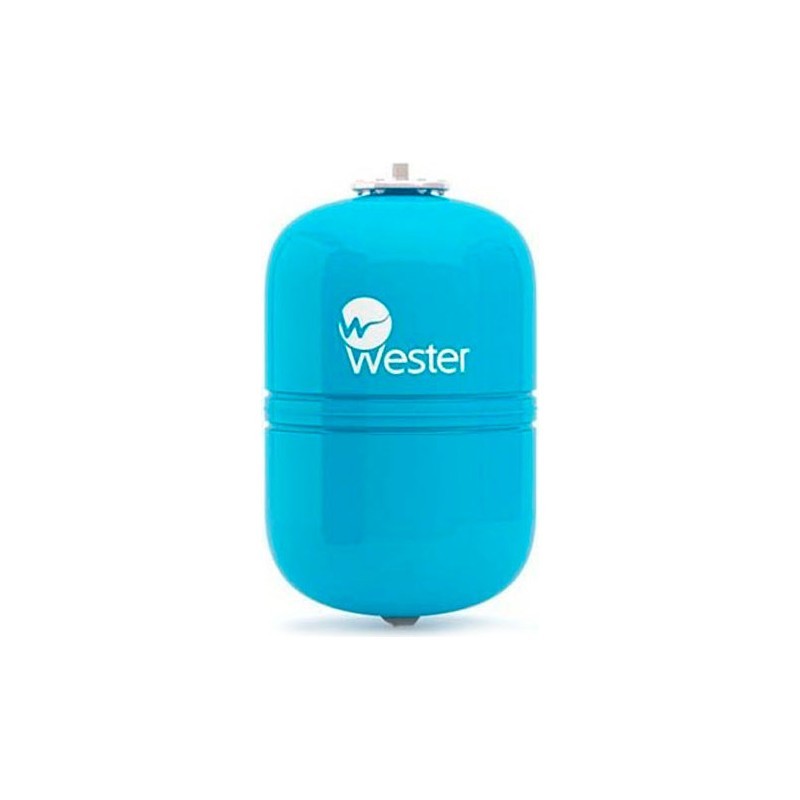 Гидроаккумулятор Wester WAV 18 (синий) вертикальный от интернет-магазина santehnicplus.ru 