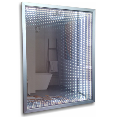 Зеркало MIXLINE Серенити 600*800 (ШВ) тоннельная подстветка, багетная рама, выключатель-датчик от интернет-магазина Сантехник плюс