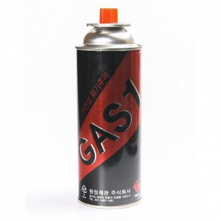 Газовый баллон GAS (цанговый) 220г (520мл) (Корея) от интернет-магазина santehnicplus.ru 