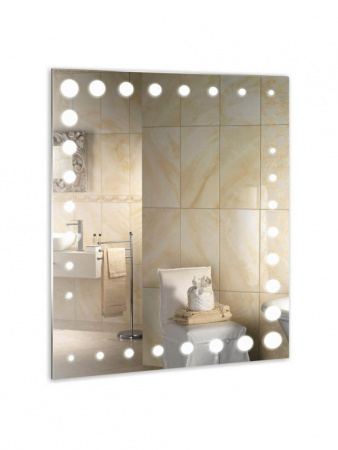 Зеркало MIXLINE Шанель 600*800 (ШВ) светодиодная подсветка от интернет-магазина Сантехник плюс